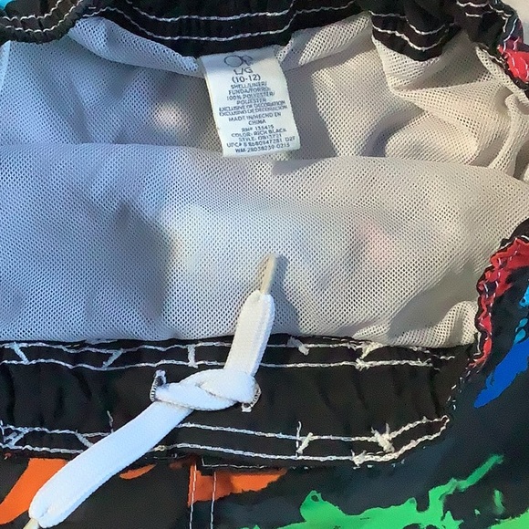 💥 OP size 10/12 swim shorts shark print - Picture 6 of 12